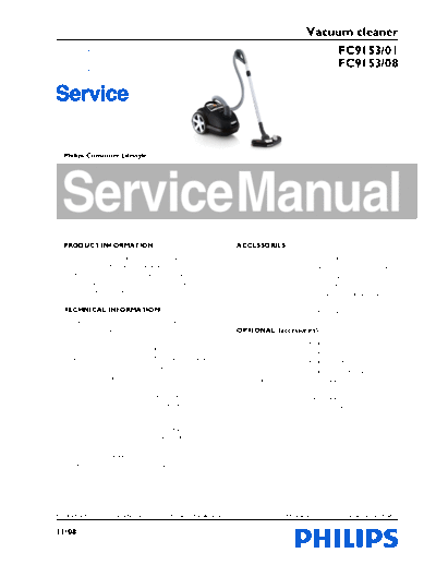 Philips service  Philips Household FC9153 service.pdf