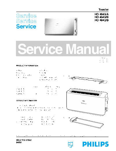 Philips Philips--HD 4840 A--service--ID3118  Philips Household HD4840 Philips--HD 4840_A--service--ID3118.pdf