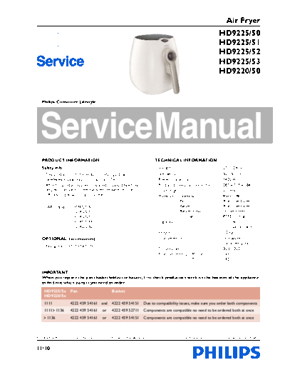 Philips service  Philips Household HD9225-50-53 service.pdf
