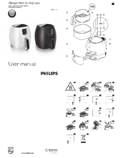 Philips hd9240-90-dfu-deu  Philips Household HD9240-90 hd9240-90-dfu-deu.pdf