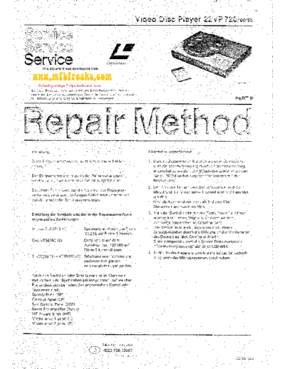 Philips Service Manual 22VP720 VLP720  Philips Laser Disc 22VP720 Service_Manual_22VP720_VLP720.pdf