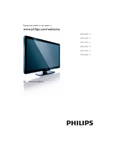 Philips 32PFL3405H12 BA 1307729751  Philips LCD TV 32PFL3405 32PFL3405H12_BA_1307729751.pdf