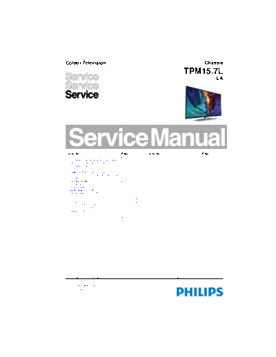 Philips Philips+Chassis+TPM15.7L  Philips LCD TV 40PUG6300 Philips+Chassis+TPM15.7L.pdf