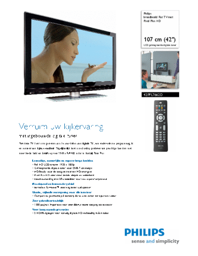 Philips 42pfl7662d 12 pss nld  Philips LCD TV 42PFL7662D chassis LC7.2E la 42pfl7662d_12_pss_nld.pdf