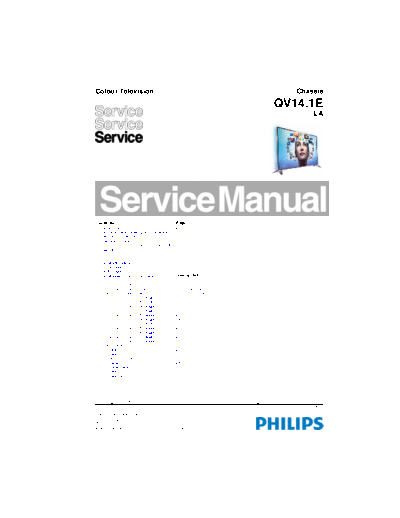 Philips service manual  Philips LCD TV 55PFS810912 service manual.pdf