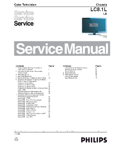 Philips 32pfl5403 chlc81l 124  Philips LCD TV LC8.1L la 32pfl5403_chlc81l_124.pdf