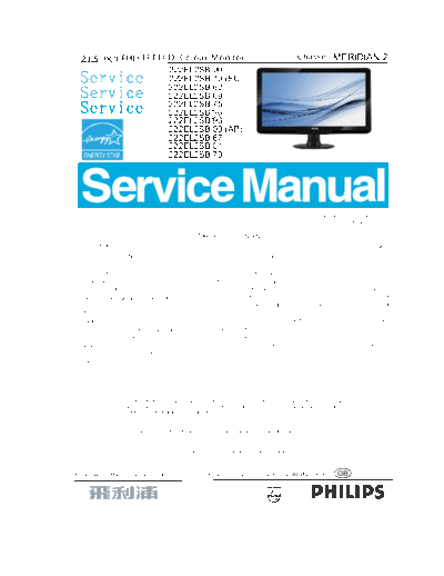 Philips Philips+222EL2SB+Meridian-2  Philips LCD TV Meridian 2 Philips+222EL2SB+Meridian-2.pdf