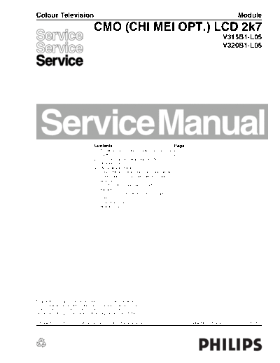 Philips cmo  chi mei opt  lcd 2007 repair manual 145  Philips LCD TV PHILIPS CMO ( CHI MEI OPT ) LCD 2007 REPAIR MANUAL philips_cmo__chi_mei_opt__lcd_2007_repair_manual_145.pdf