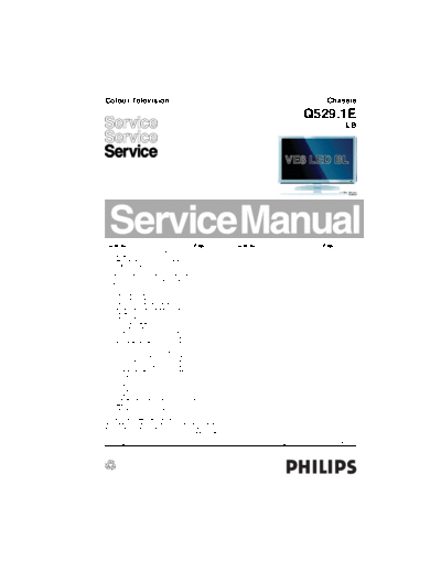 Philips philips q5291e lb chassis lcd tv sm 190  Philips LCD TV Q529.1E lb philips_q5291e_lb_chassis_lcd_tv_sm_190.pdf