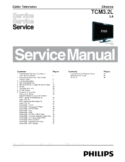 Philips philips 32plf5604 78 chassis tcm3 2l la  Philips LCD TV TCM3.2L la philips_32plf5604_78_chassis_tcm3_2l_la.pdf