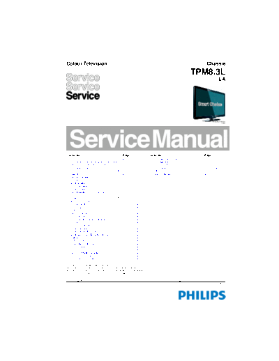 Philips TPM83LLA SB-EX-SI 1353997773  Philips LCD TV TPM8.3L la TPM83LLA_SB-EX-SI_1353997773.pdf