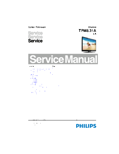 Philips TPM831ALA SB-EX-SI 1399611587  Philips LCD TV TPM8.31A la TPM831ALA_SB-EX-SI_1399611587.pdf