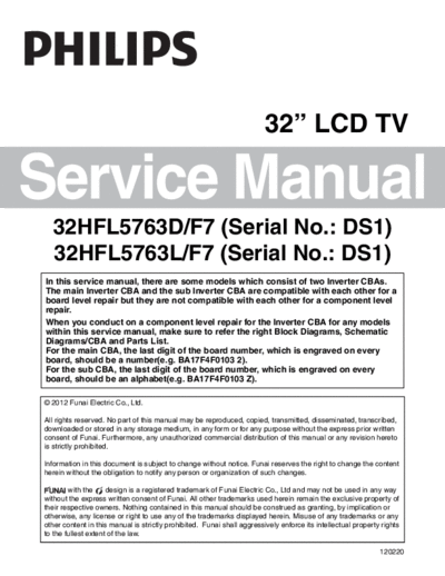 Philips Philips+32hfl5763d-l-f7  Philips LCD TV  (and TPV schematics) 32HFL5763 Philips+32hfl5763d-l-f7.pdf