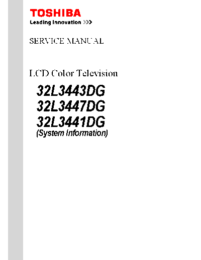 Philips 32L3447DG SB-SI 1416827143  Philips LCD TV  (and TPV schematics) 40PFL3018 32L3447DG_SB-SI_1416827143.pdf