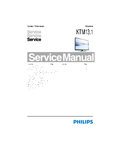 Philips 50PFL3108  Philips LCD TV  (and TPV schematics) 50PFL3108 50PFL3108.pdf