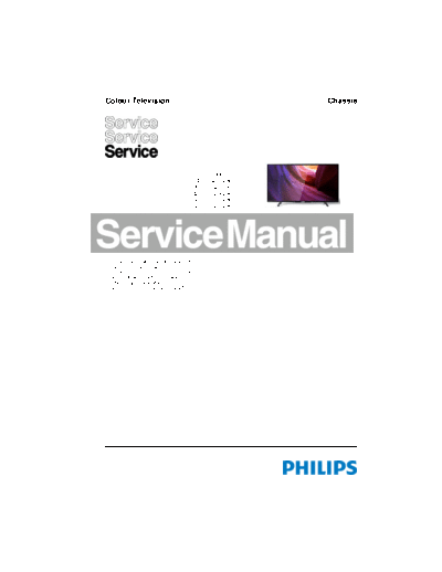 Philips 65PFH5250  Philips LCD TV  (and TPV schematics) 65PFH5250 65PFH5250.pdf