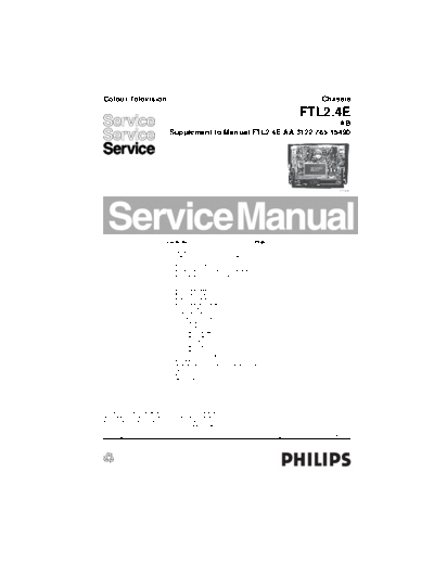 Philips Philips LCD tv FTL2.4E AB  Philips LCD TV  (and TPV schematics) FTL2.4E ab Philips_LCD_tv_FTL2.4E_AB.pdf