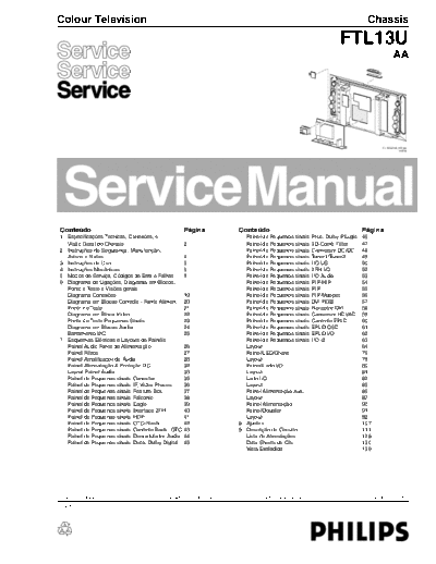 Philips philips ftl13uaa 480672717294  Philips LCD TV  (and TPV schematics) FTL13U aa philips_ftl13uaa_480672717294.pdf