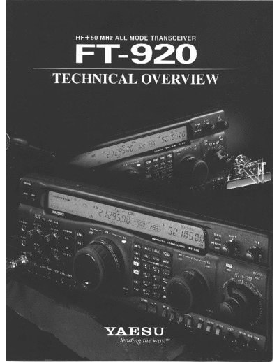 YAESU FT920  YAESU FT920.zip