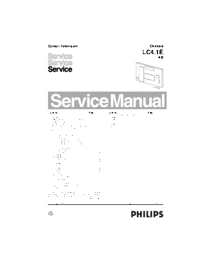 Philips Philips LCD tv LC4.1E AB  Philips LCD TV  (and TPV schematics) LC4.1E ab Philips_LCD_tv_LC4.1E_AB.pdf