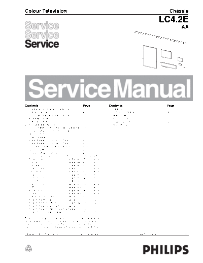 Philips LC4.2E AA.part1  Philips LCD TV  (and TPV schematics) LC4.2E aa LC4.2E_AA.part1.rar