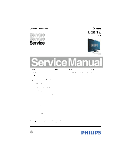 Philips LC-8.1E LB-312278518171.part3  Philips LCD TV  (and TPV schematics) LC8.1E lb LC-8.1E_LB-312278518171.part3.rar