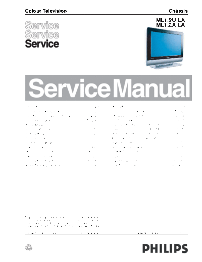 Philips ML1[1].part1  Philips LCD TV  (and TPV schematics) ML1.2A la ML1[1].part1.rar