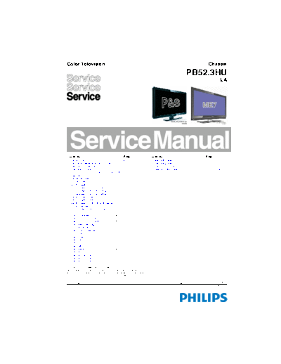 Philips philips pb52.3hu la chassis lcd tv sm  Philips LCD TV  (and TPV schematics) PB52.3HU la philips_pb52.3hu_la_chassis_lcd_tv_sm.pdf