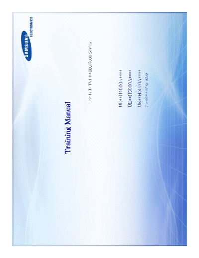 Philips UE32H5000AWXZF SI 1439199427  Philips LCD TV  (and TPV schematics) Training manual 4000-6000 series UE32H5000AWXZF_SI_1439199427.pdf