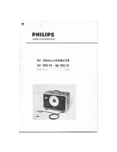 Philips gm2883 2893 v6  Philips Meetapp GM2883 gm2883_2893_v6.pdf