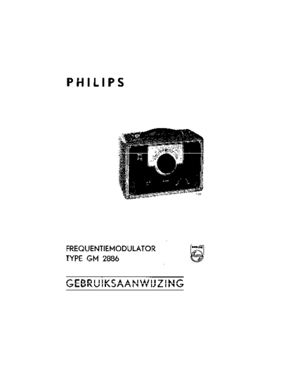Philips GM2886-1  Philips Meetapp GM2886 GM2886-1.pdf