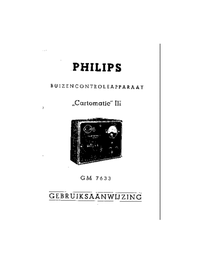 Philips GM7633  Philips Meetapp GM7633 GM7633.pdf
