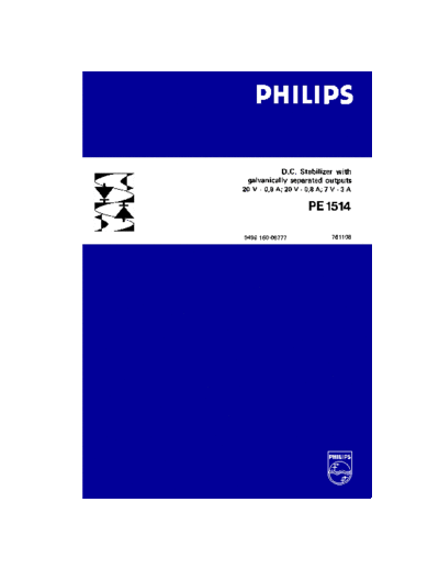 Philips PE-1514  Philips Meetapp PE1514 PE-1514.pdf