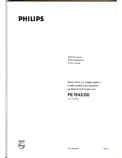 Philips pe1542 service manual  Philips Meetapp PE1542 philips_pe1542_service_manual.zip