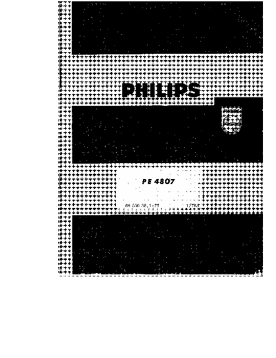 Philips philips pe-4807,0-35v,10a labortap 1977 sm  Philips Meetapp PE4807 philips_pe-4807,0-35v,10a_labortap_1977_sm.pdf
