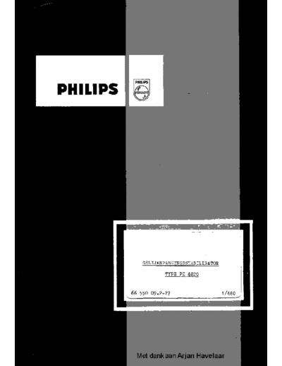 Philips pe4820 150-330v,0.6a 2x6,3v,6a dc regulated psu 1960 sm  Philips Meetapp PE4820 philips_pe4820_150-330v,0.6a_2x6,3v,6a_dc_regulated_psu_1960_sm.pdf