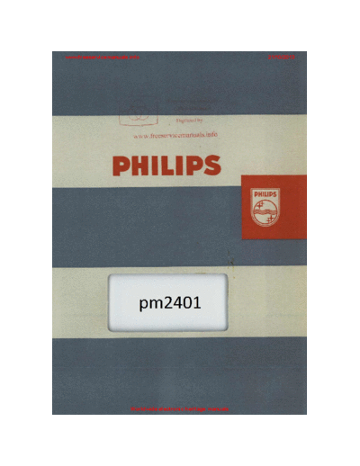 Philips pm2401  Philips Meetapp PM2401 pm2401.pdf