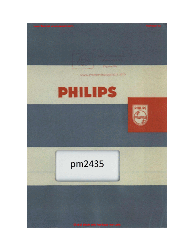 Philips pm2435  Philips Meetapp PM2435 pm2435.pdf