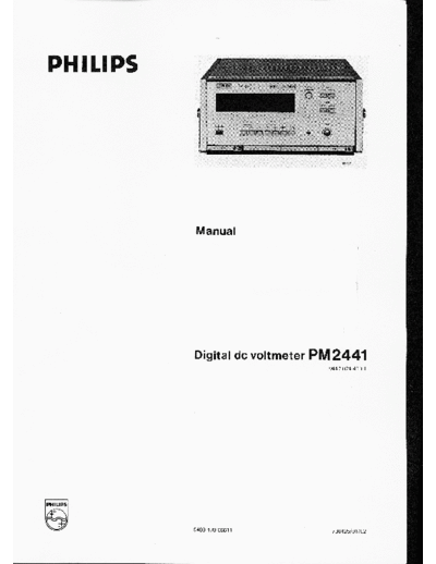 Philips pm2441  Philips Meetapp PM2441 pm2441.pdf
