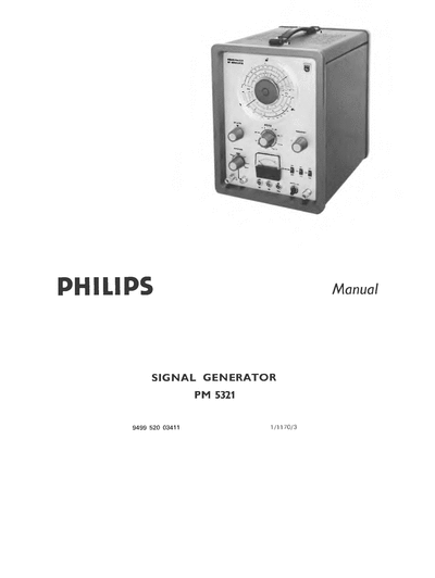 Philips pm5321  Philips Meetapp PM5321 pm5321.djvu