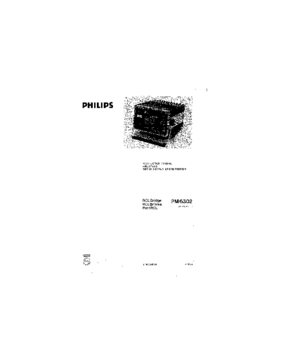 Philips PM6302 RCL Bridge Service Manual  Philips Meetapp PM6302 Philips_PM6302_RCL_Bridge_Service_Manual.pdf