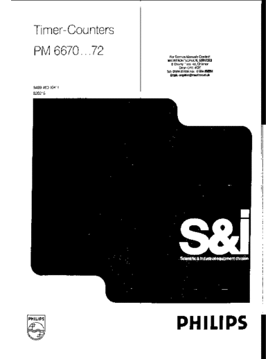 Philips Philips PM6672 Frequency Counter Service Manual  Philips Meetapp PM6670 Philips_PM6672_Frequency_Counter_Service_Manual.pdf