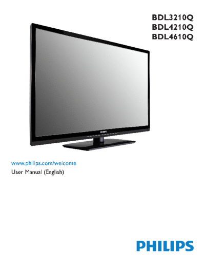 Philips user manual  Philips Monitor BDL4210Q00 user manual.pdf