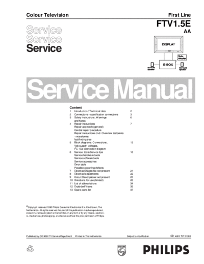 Philips ftv115e aa 482272721593 a4 en 127  Philips Plasma 42PW9982 ftv115e_aa_482272721593_a4_en_127.pdf