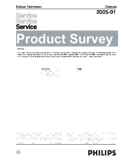 Philips ps-2005-1  Philips Product survey 2005-1 ps-2005-1.pdf