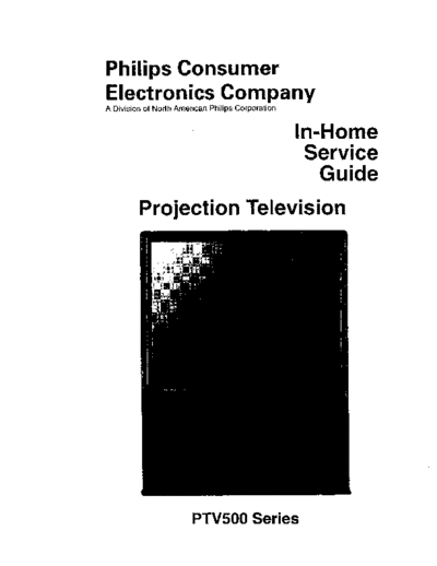 Philips philips chassis ptv500 series  Philips Proj TV PTV500 chassis philips_chassis_ptv500_series.pdf