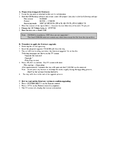 Philips aud-04 022-DVP5 SW upgrade   Philips Symptom Cure  17-04-2004 References aud-04_022-DVP5_SW_upgrade_.pdf