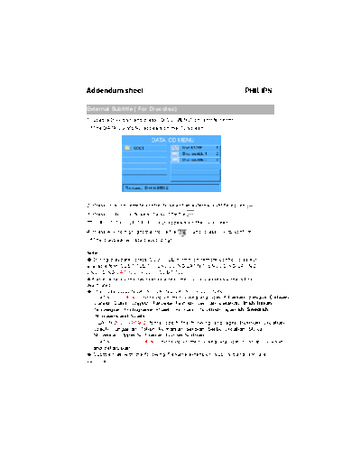 Philips avs-04 041-DVP6xxADDENDUM SHEET YOM100238-0Z09  Philips Symptom Cure  17-04-2004 References avs-04_041-DVP6xxADDENDUM_SHEET_YOM100238-0Z09.pdf