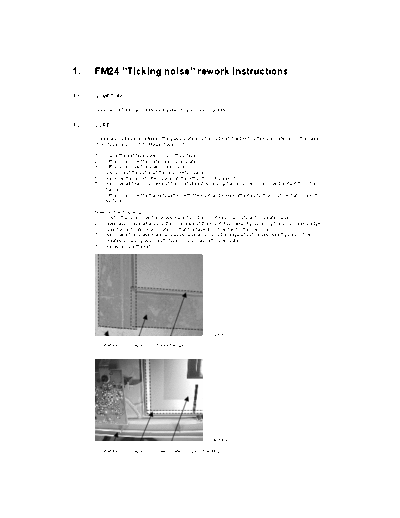 Philips FMxx Ticking noise rework instructions  Philips Symptom Cure 2006 References FMxx_Ticking_noise_rework_instructions.pdf