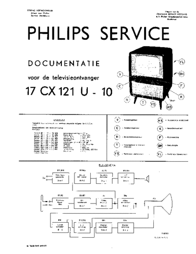 Philips 17CX121U  Philips TV 17CX121U 17CX121U.pdf